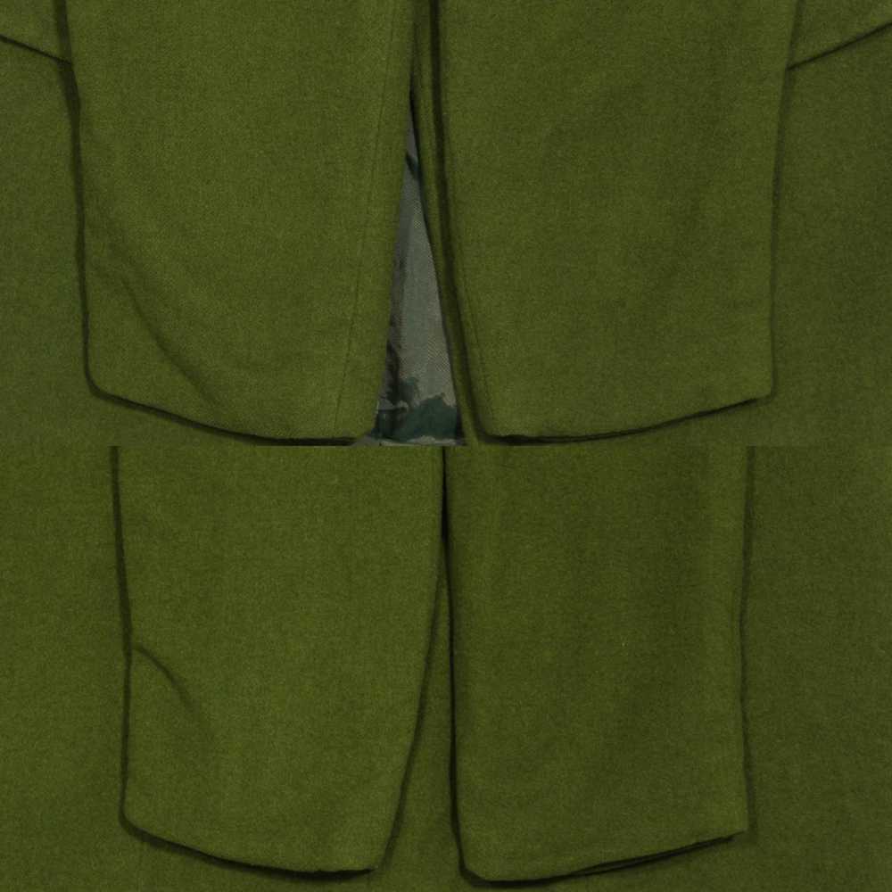 Jil Sander 90S Wool Green Short Coat Vintage - image 7