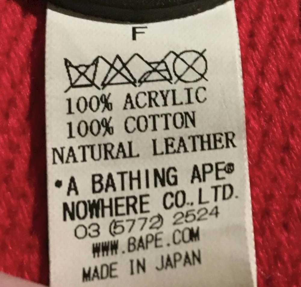Bape Bape leather logo belt - image 2
