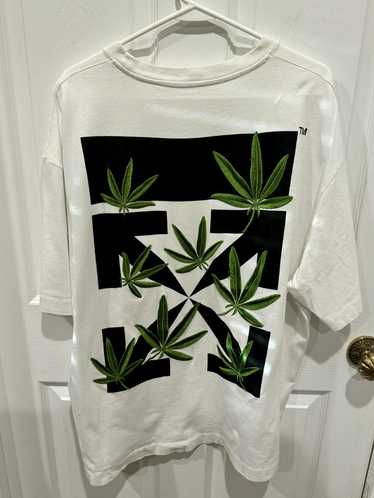 Off-White Off White Weed Arrows Over Cotton size L