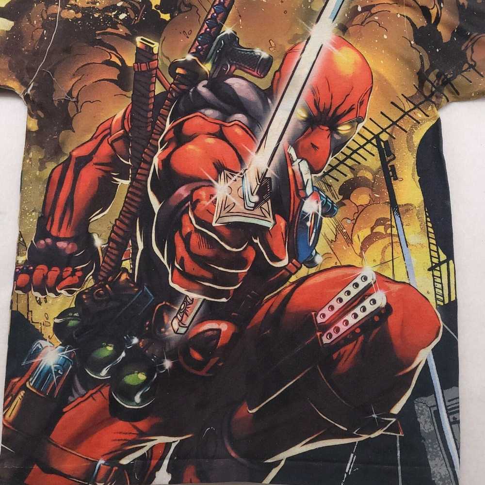 Marvel Comics Marvel Deadpool Casual Pullover T S… - image 4