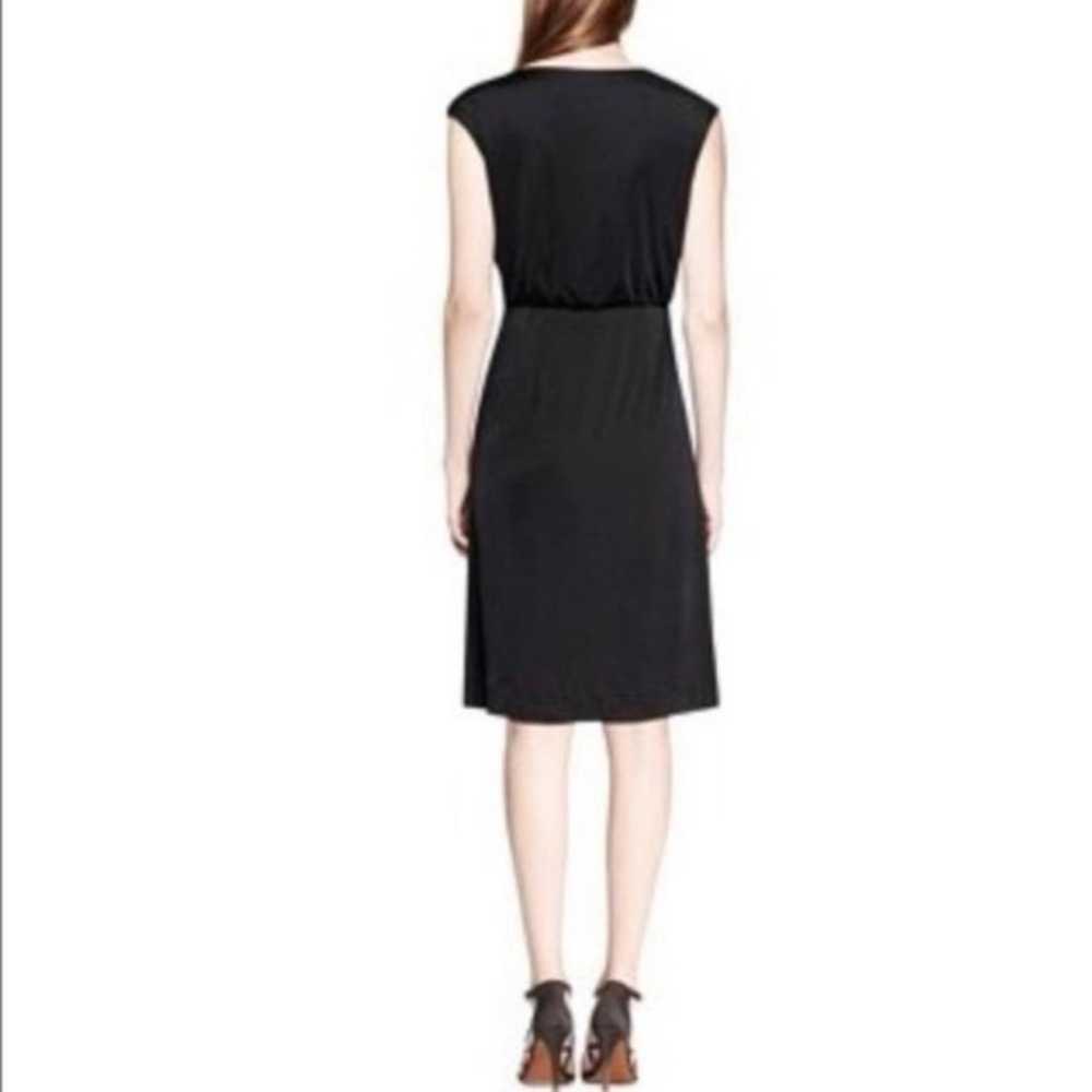 Tory Burch | Black Odila Wrap Dress Sz M - image 2