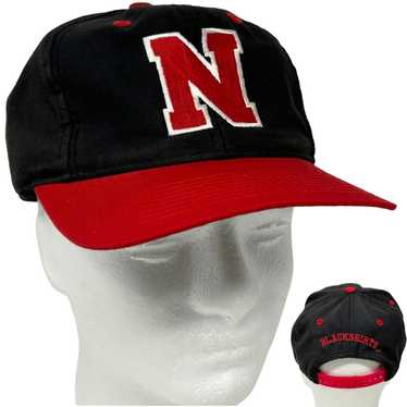 Logo 7 Nebraska Cornhuskers Blackshirts Hat Vinta… - image 1