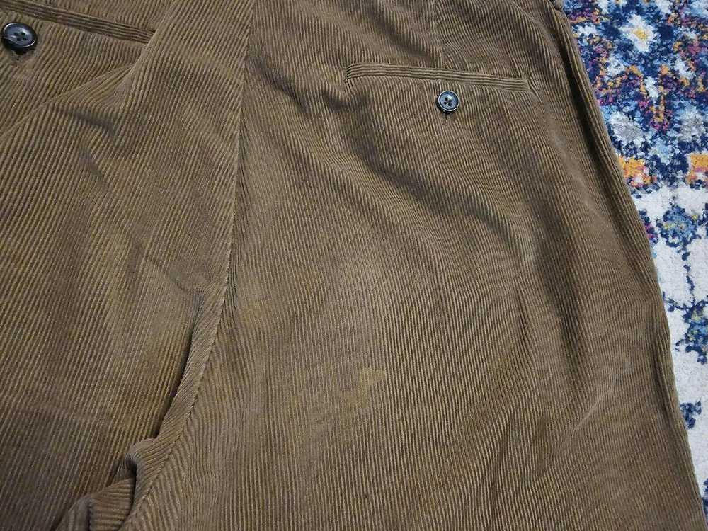 Haggar Haggar Pants Mens Size Regular 34x32 Brown… - image 7