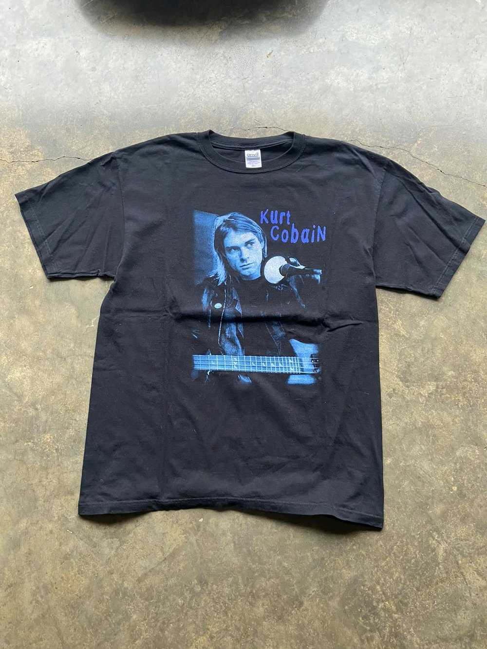 Band Tees × Kurt Cobain × Vintage Crazy Vintage R… - image 1