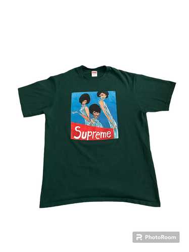 supreme t shirt xl Supremes Group Singers Spell Out Rare Box Graphic Logo