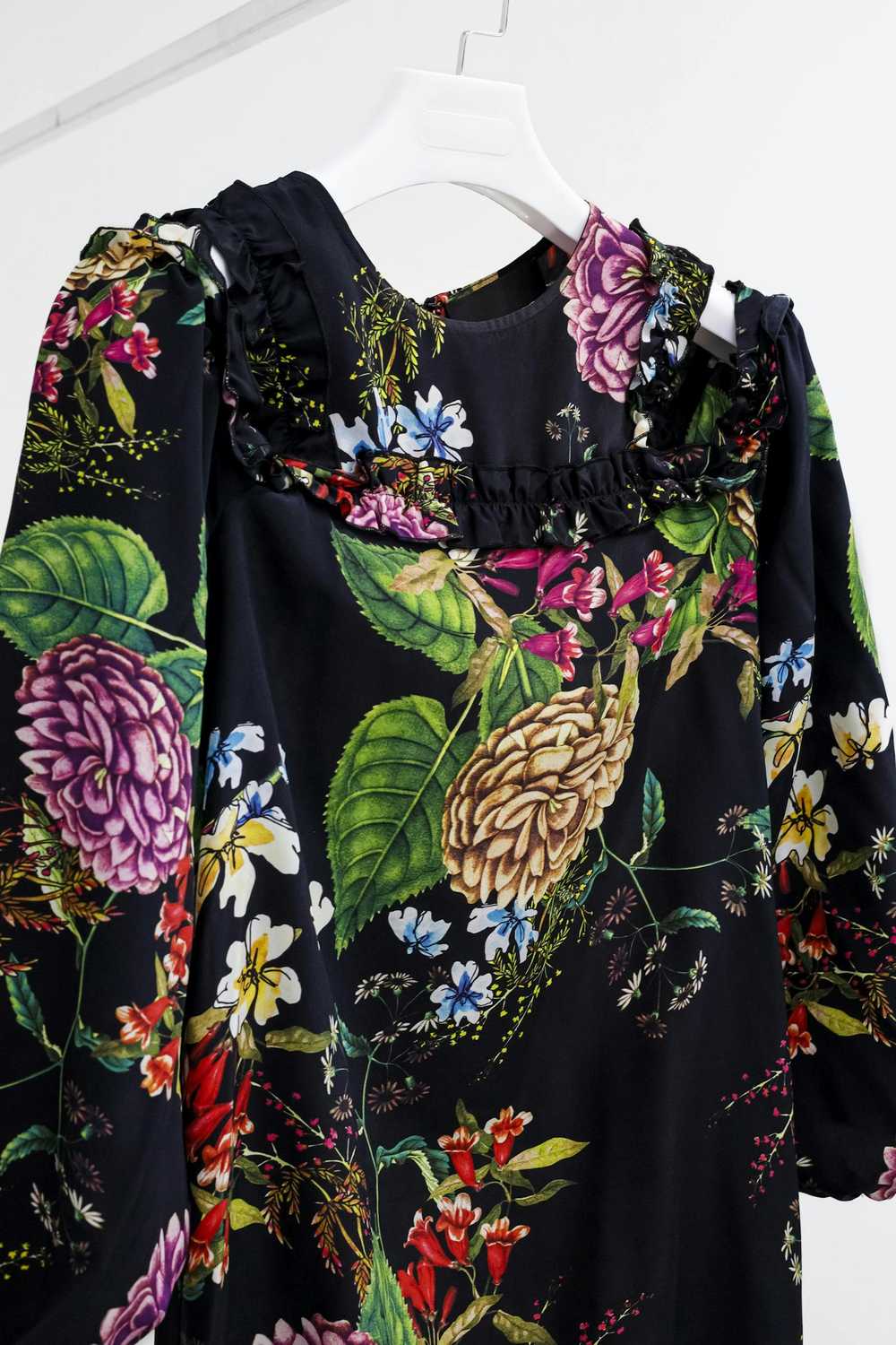 Designer Nicholas Dahlia Floral Ruffle Dress - image 3