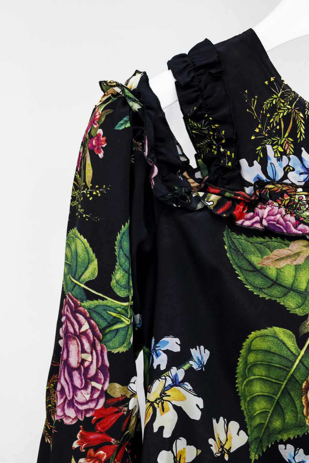 Designer Nicholas Dahlia Floral Ruffle Dress - image 4
