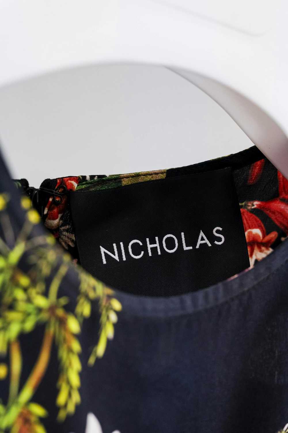 Designer Nicholas Dahlia Floral Ruffle Dress - image 5