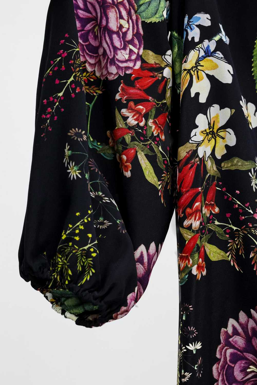 Designer Nicholas Dahlia Floral Ruffle Dress - image 6