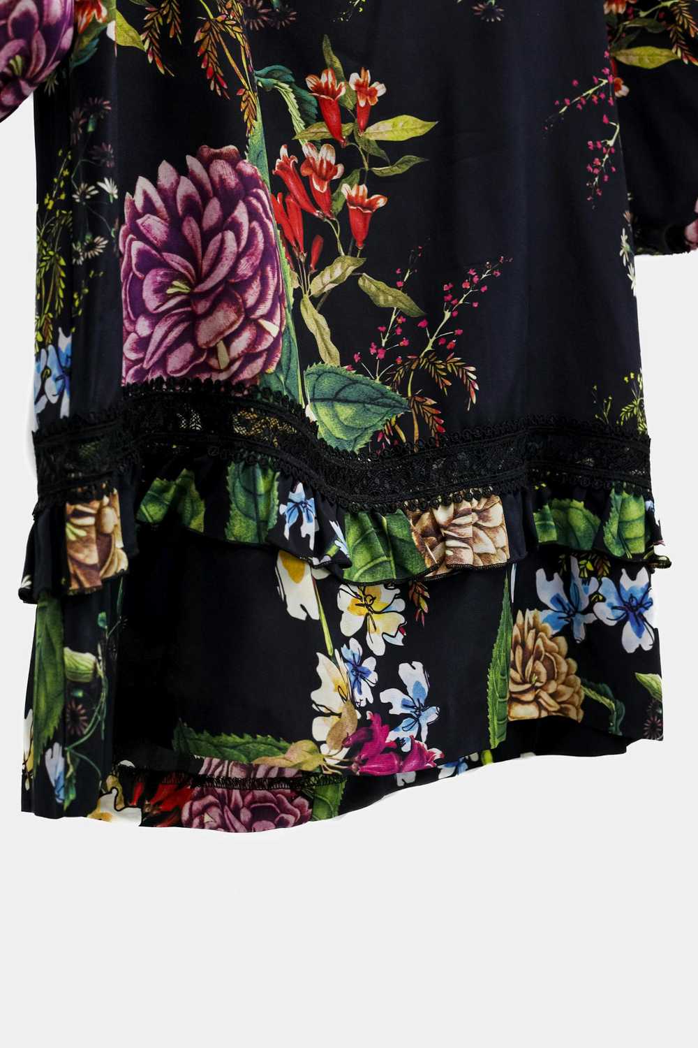 Designer Nicholas Dahlia Floral Ruffle Dress - image 7