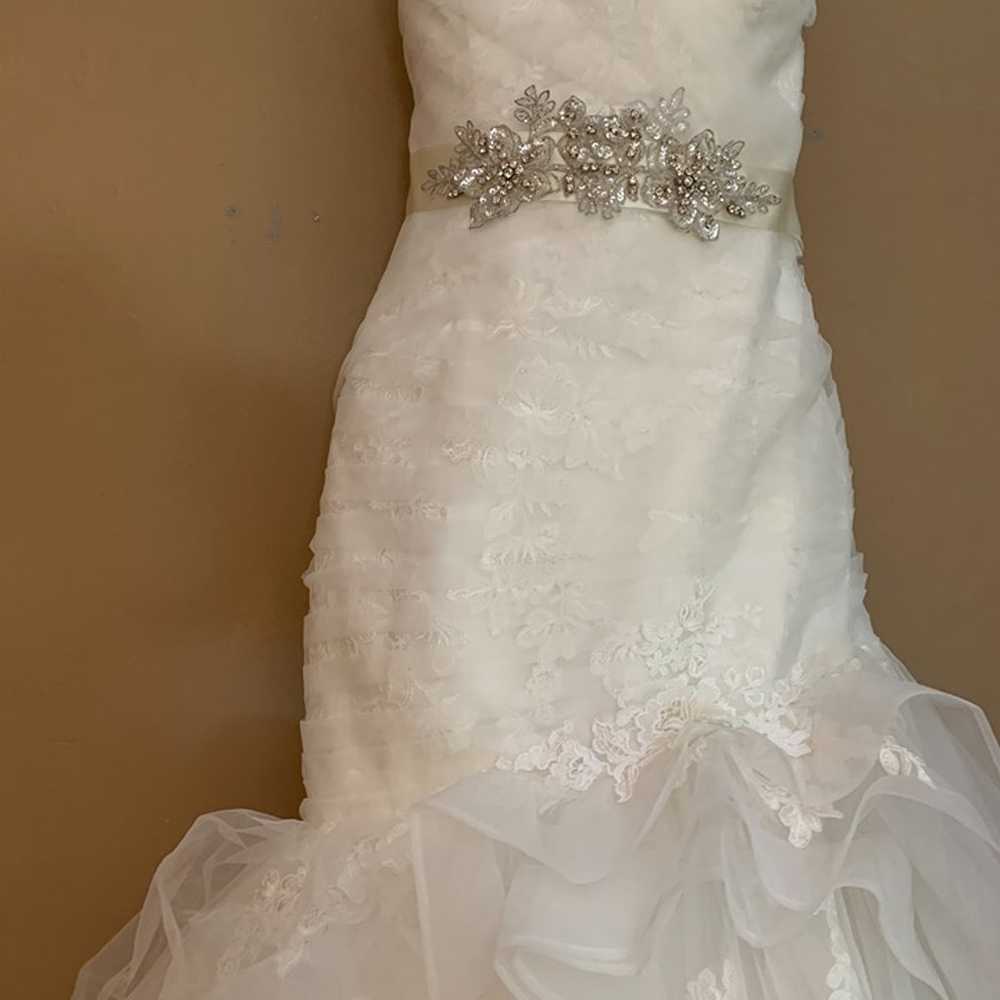 Ivoire Los Angeles Custom Wedding Dress Size 10 H… - image 3