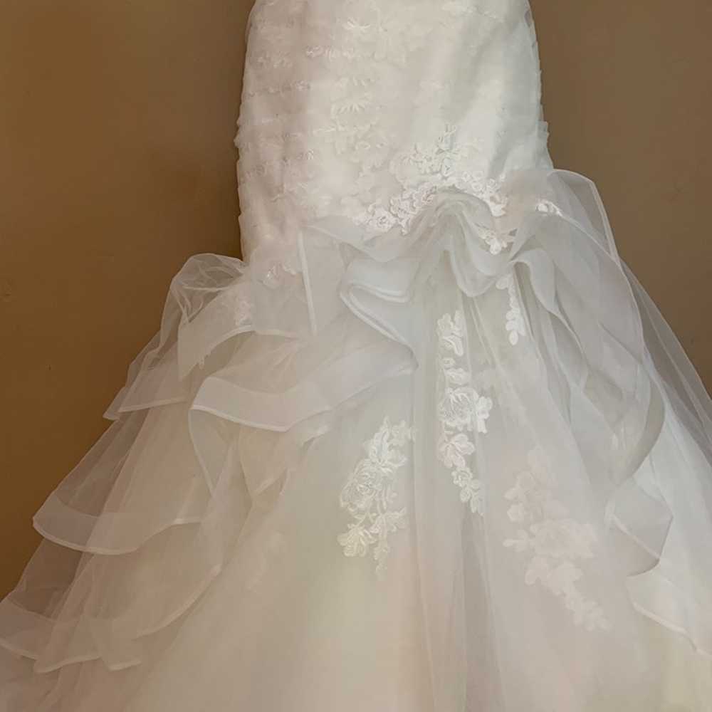 Ivoire Los Angeles Custom Wedding Dress Size 10 H… - image 4