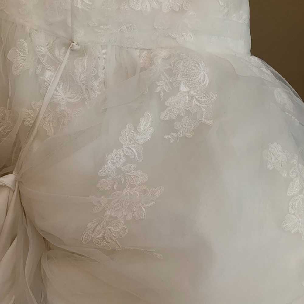Ivoire Los Angeles Custom Wedding Dress Size 10 H… - image 8