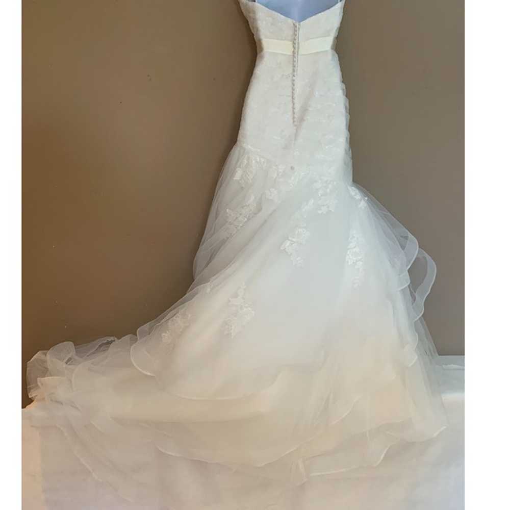 Ivoire Los Angeles Custom Wedding Dress Size 10 H… - image 9