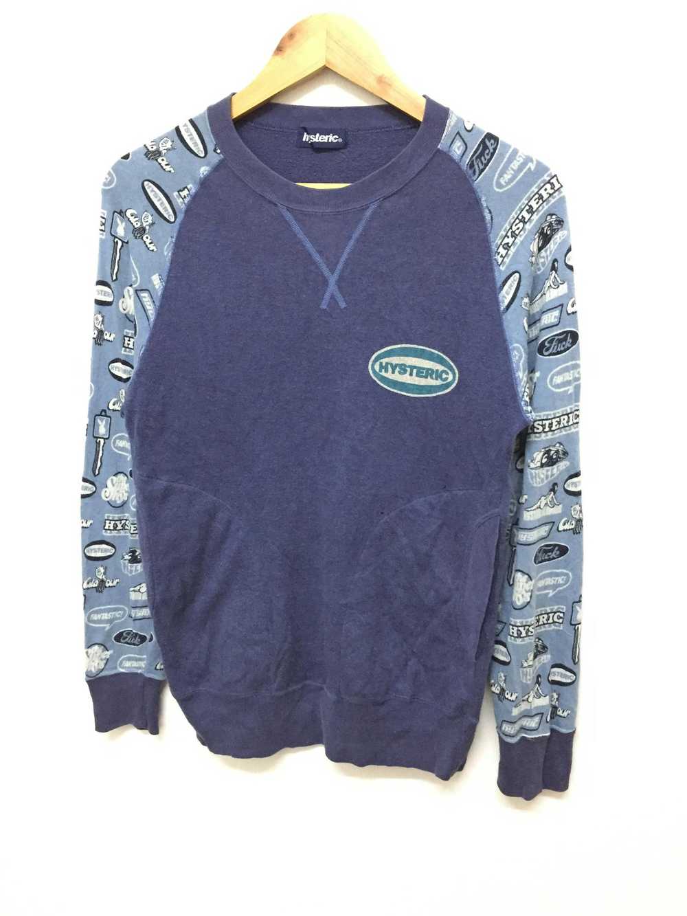 Hysteric Glamour 90's HYSTERIC GLAMOUR crew neck … - image 2