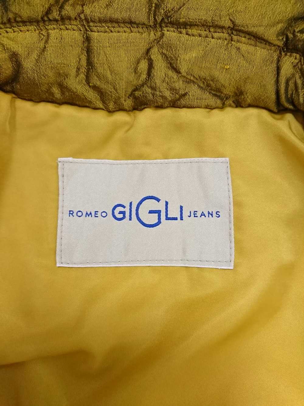Romeo Gigli Romeo Gigli gold silk jacket - image 6