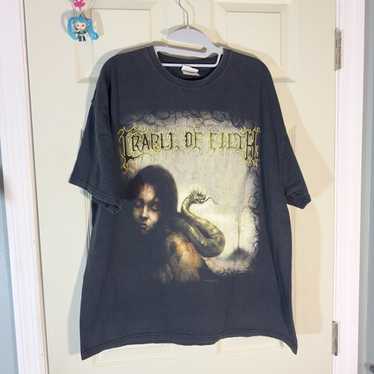 Cradle Of Filth - 2007 TOURNOGRAPHY AMERICA Tour Shirt - Gem