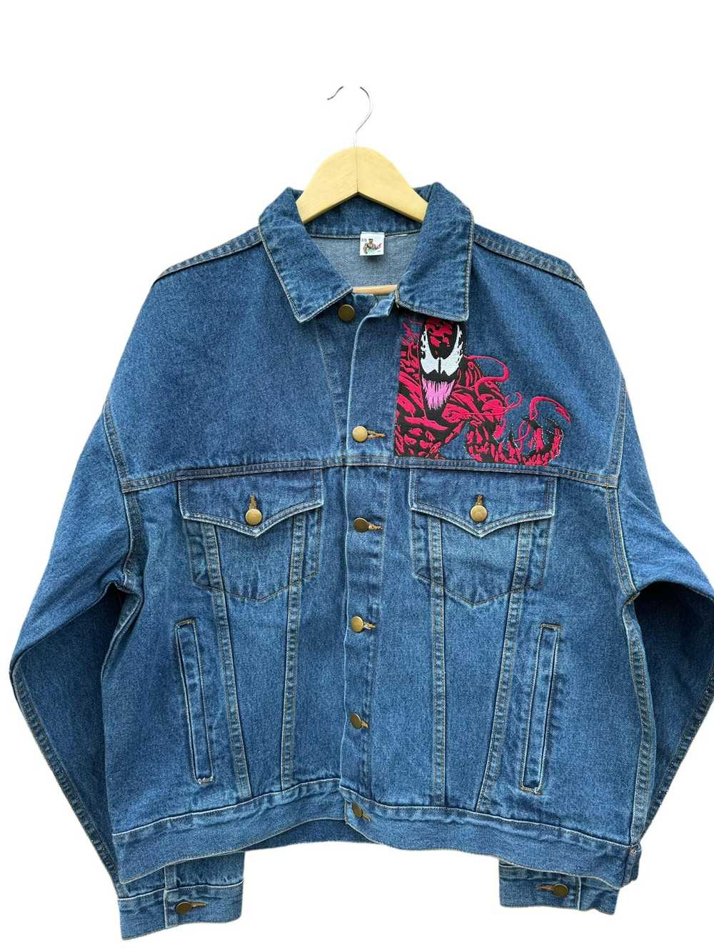 Other Carnage vintage denim jacket Venom spider-m… - image 2