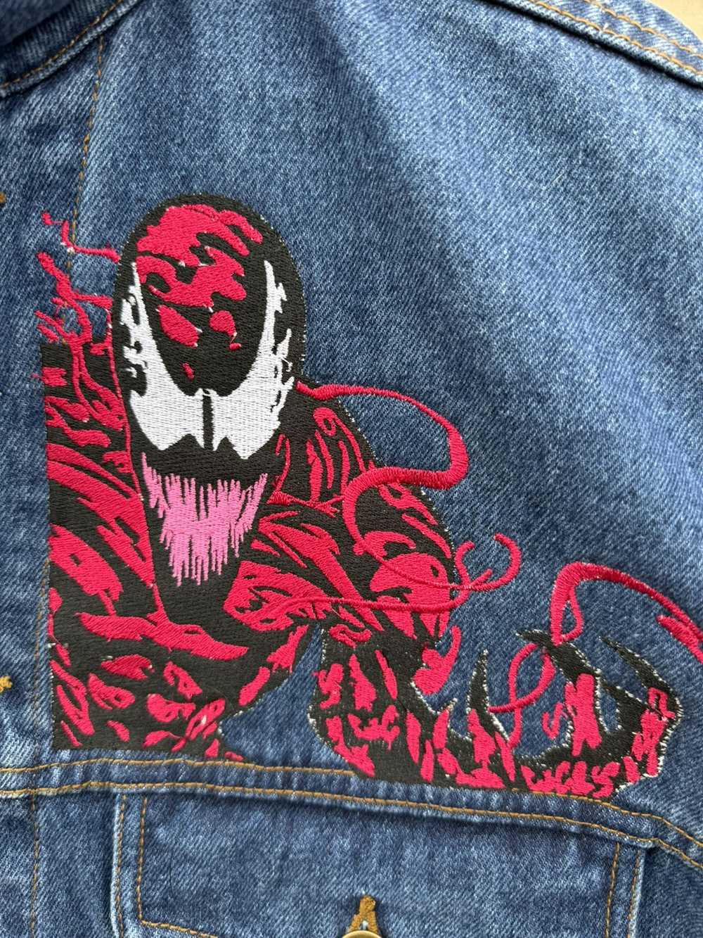 Other Carnage vintage denim jacket Venom spider-m… - image 4