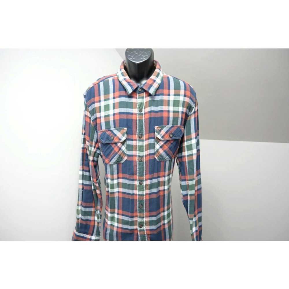 Vintage American Eagle Soft Flannel Classic Fit S… - image 3