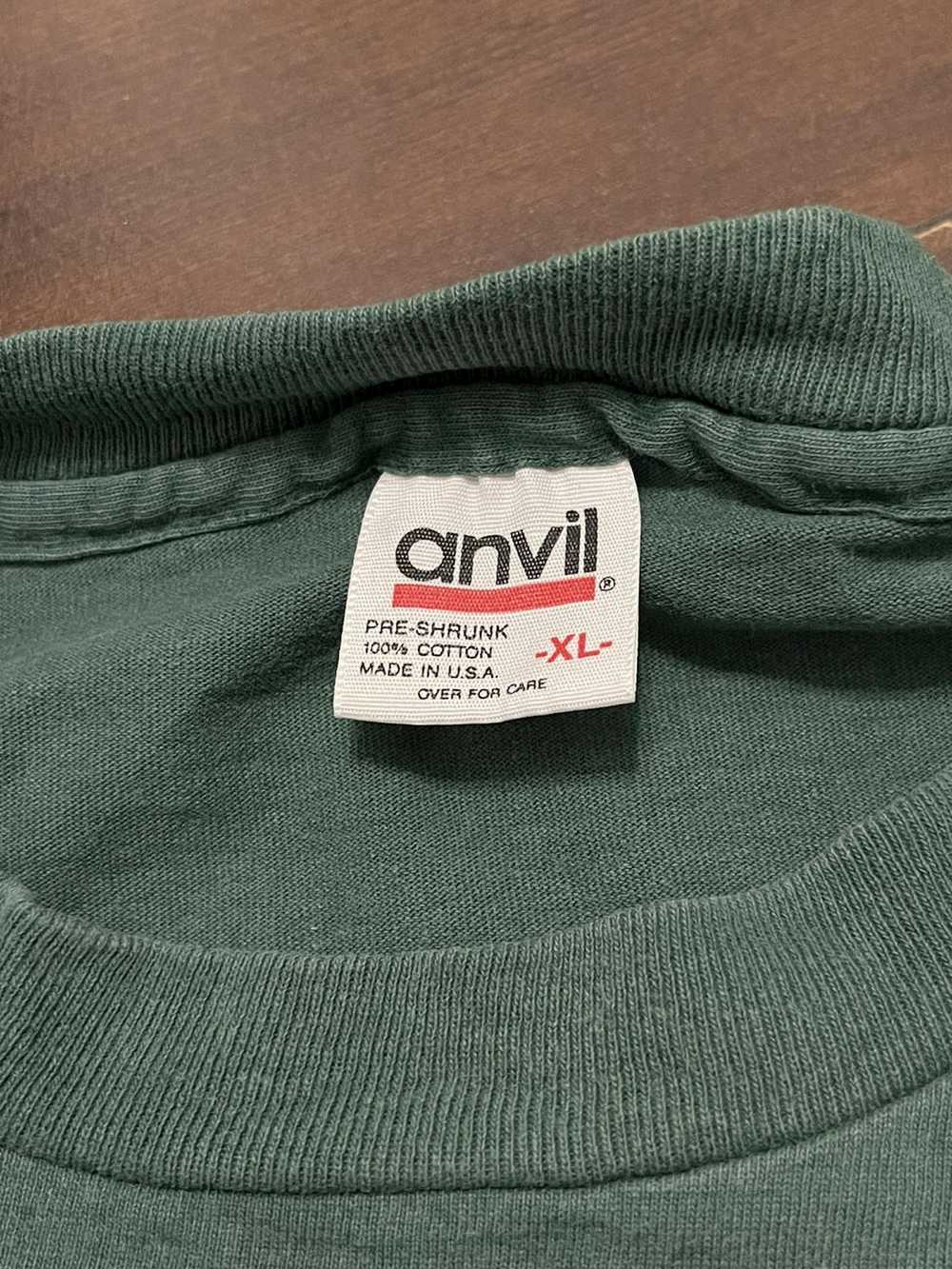 Anvil × Vintage 90s Anvil Long Sleeve T-shirt USA… - image 5