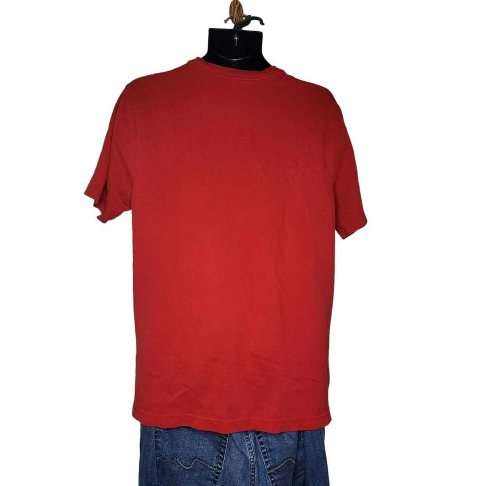 Apple Apple Company Tshirt Men Sz L Red Embroider… - image 2