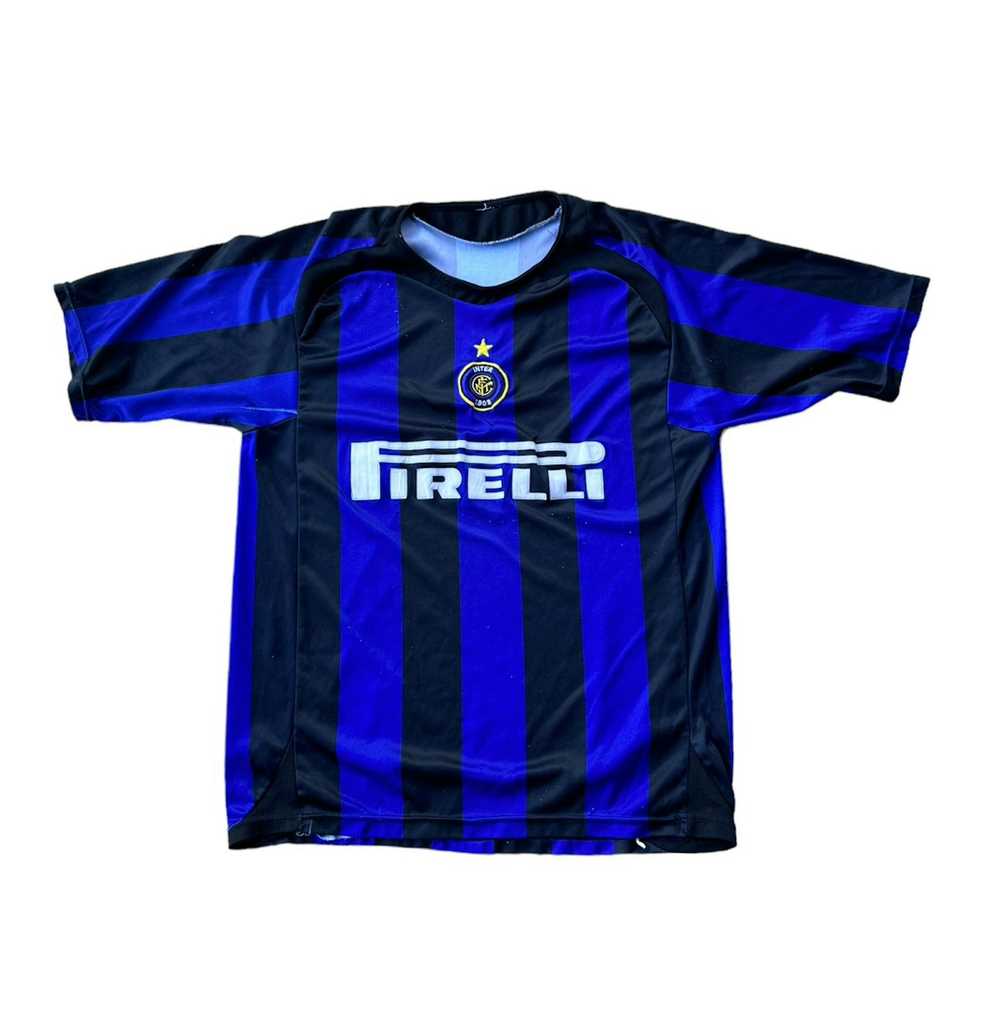 Soccer Jersey × Vintage Inter milan soccer jersey - image 1