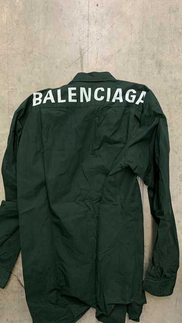 Balenciaga BALENCIAGA BACK LOGO SHIRT
