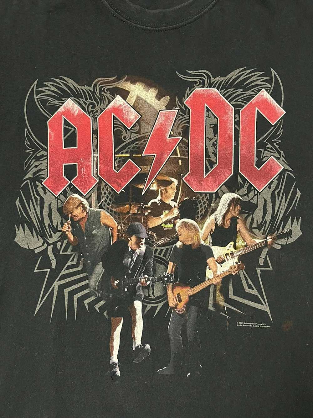 Ac/Dc × Rock Band × Vintage Ac Dc Vintage Double … - image 7
