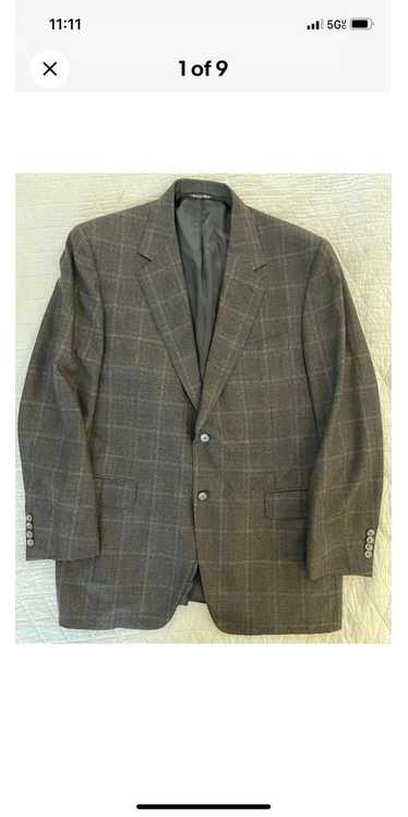 Canali Subtle Check New Wool Jacket