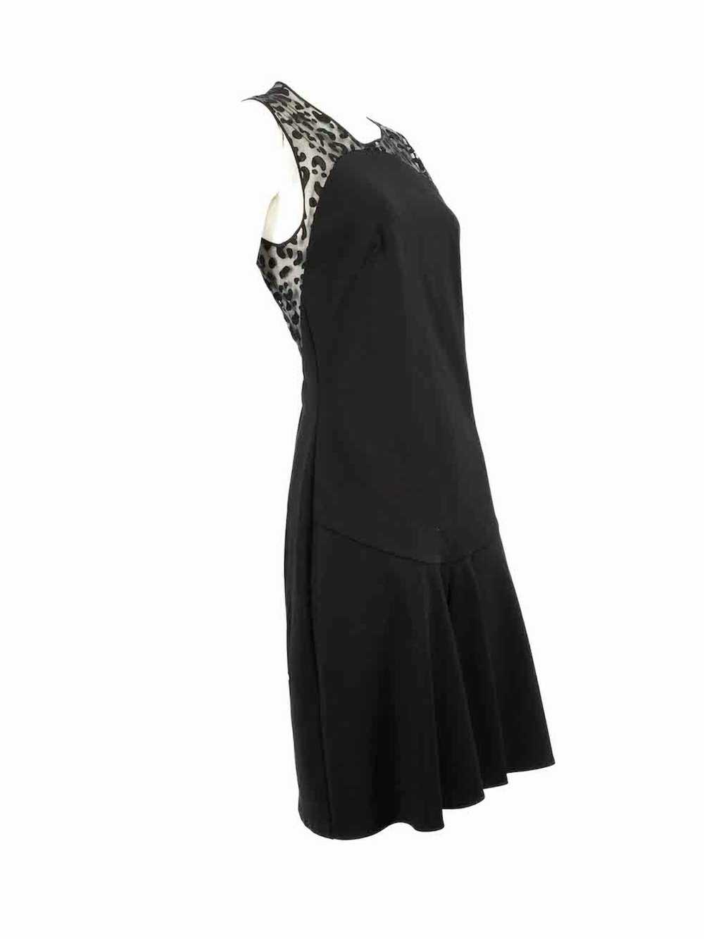 Stella McCartney Black Crew Neck Sleeveless Dress - image 2