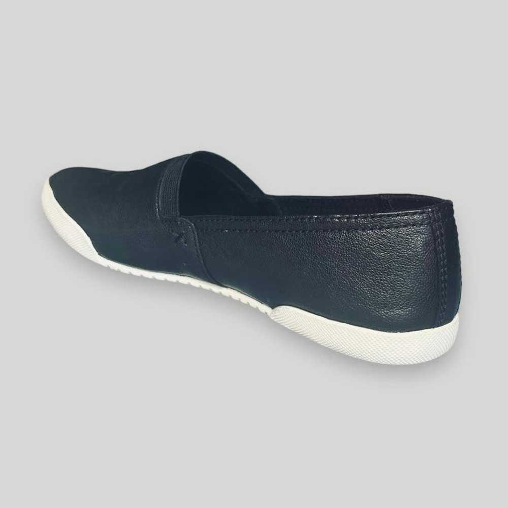 Frye Frye Black Leather Flats Slip-On Loafers | S… - image 4
