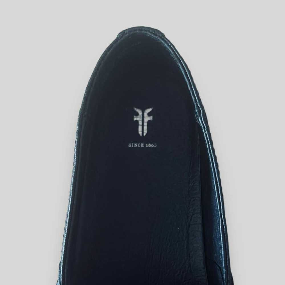 Frye Frye Black Leather Flats Slip-On Loafers | S… - image 8