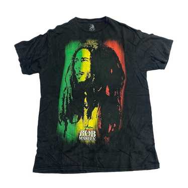 Bob Marley Bob Marley Graphic Music Tee Thrifted … - image 1
