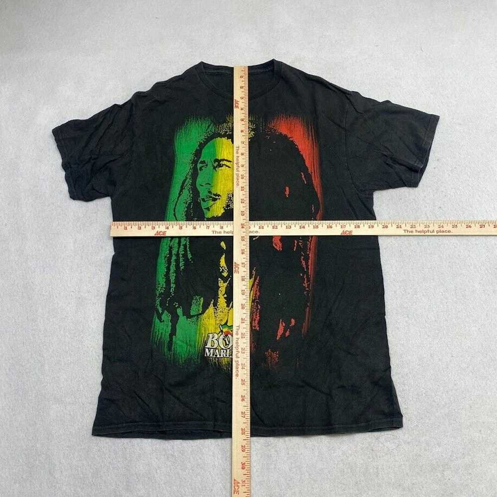 Bob Marley Bob Marley Graphic Music Tee Thrifted … - image 5
