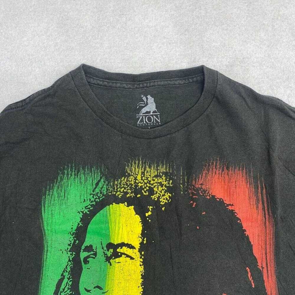 Bob Marley Bob Marley Graphic Music Tee Thrifted … - image 9