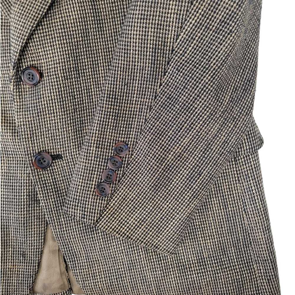 Evan Picone Evan Picone Wool Check Two Button Vin… - image 7