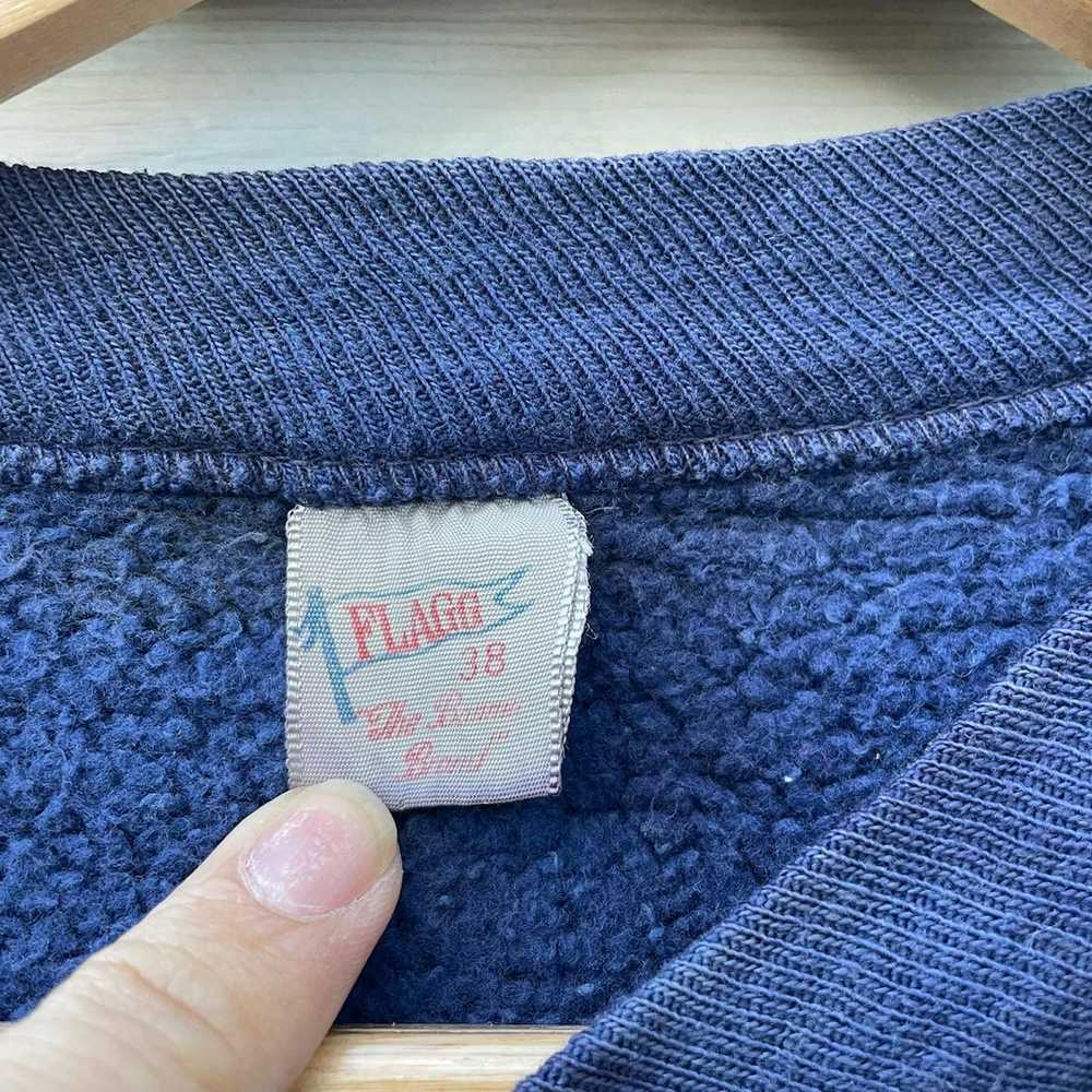 Made In Usa × Vintage 1950s indigo sweatshirt - image 5
