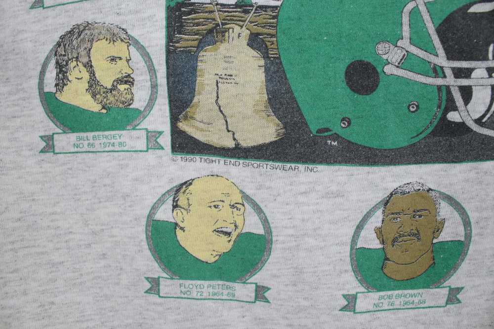 Vintage Vintage 90s Eagles Football Legends T-Shi… - image 5