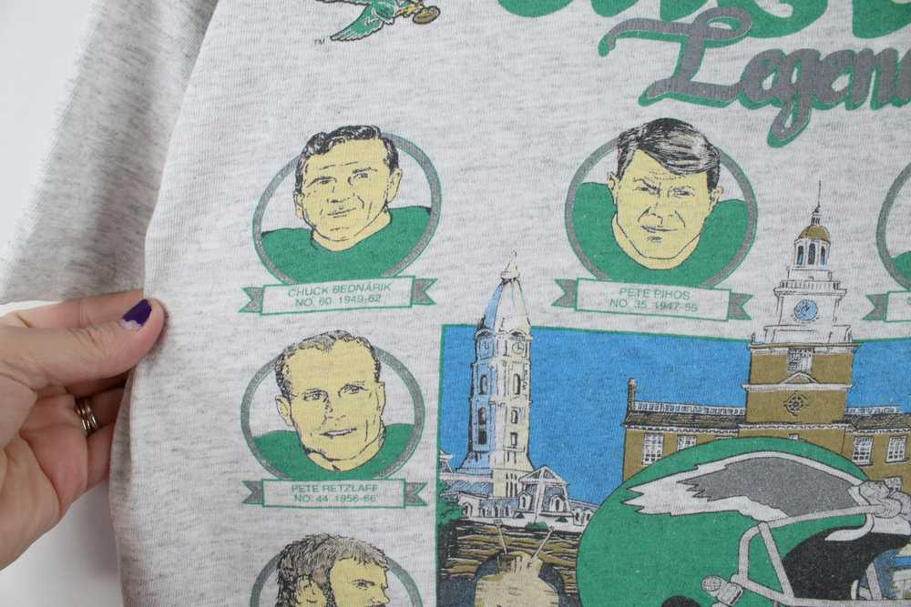 Vintage Vintage 90s Eagles Football Legends T-Shi… - image 6