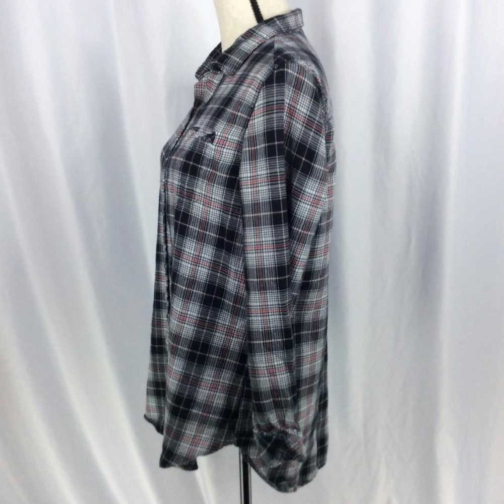 Boston Traders Boston Traders Plaid Top Long Slee… - image 4