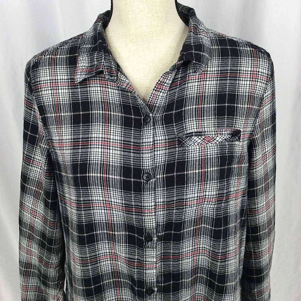 Boston Traders Boston Traders Plaid Top Long Slee… - image 5