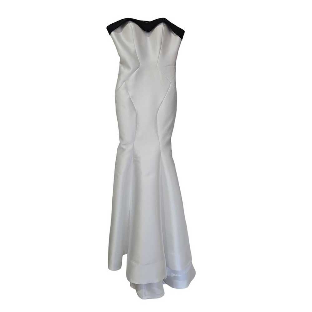 Mac Duggal Sweetheart Mermaid Gown White Size 6 - image 3
