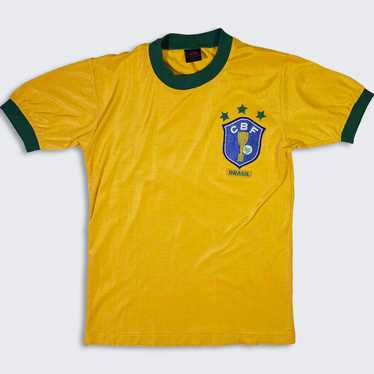 Vintage Soccer Jacket Brazil/Brasil Size Medium