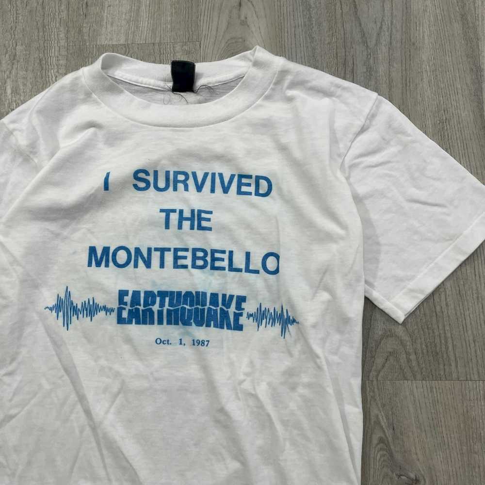 Vintage VINTAGE 1987 Montebello Earthquake Single… - image 2