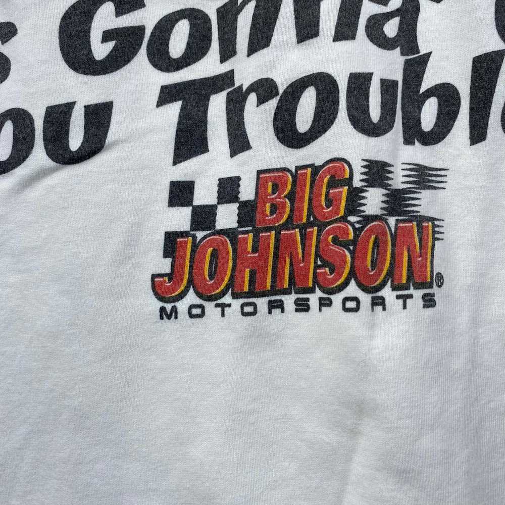 Vintage Vintage 1999 BIG JOHNSON MOTORSPORT Tits … - image 8