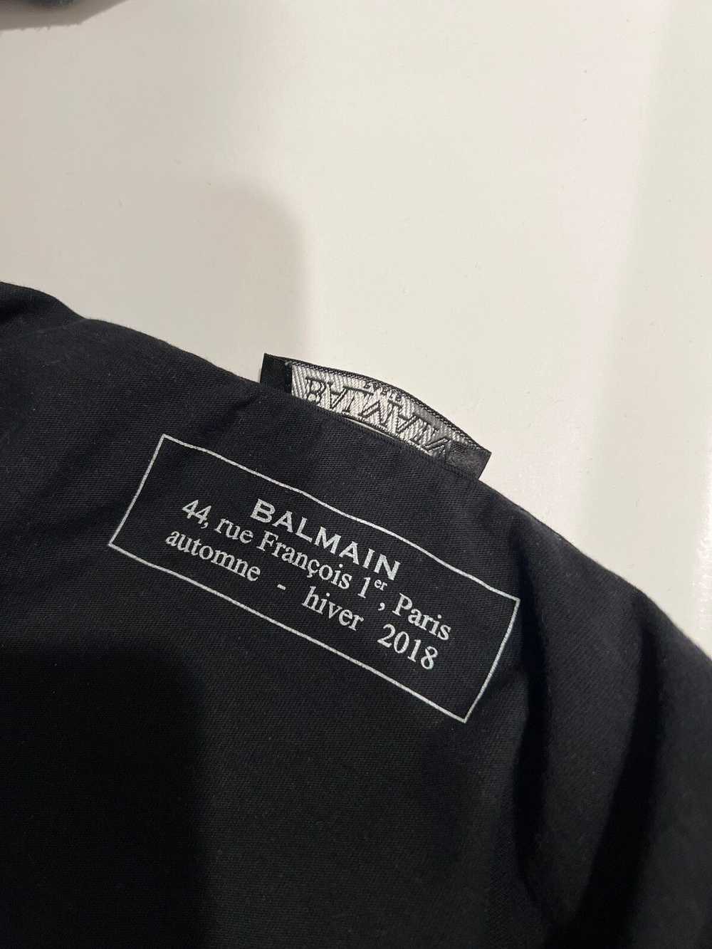Balmain Balmain Logo Black T Shirt - image 7