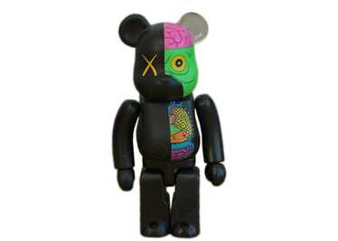 Kaws Bearbrick KAWS Dissected Black 400% Medicom - image 1