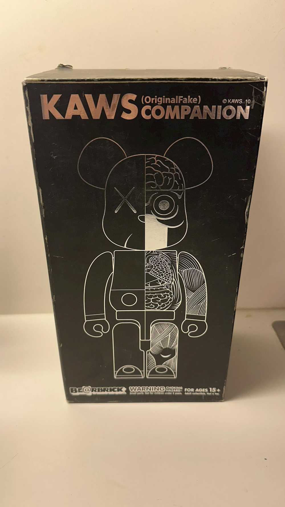 Kaws Bearbrick KAWS Dissected Black 400% Medicom - image 5