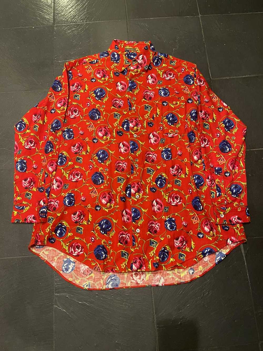 Yohji Yamamoto Ys for men Floral Button Up - image 1